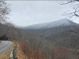 a winter hike on the blue ridge parkway