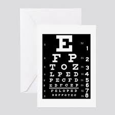 Pi Eye Test Chart Stationery Cafepress