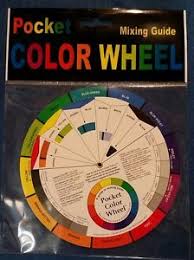 Details About Pocket Color Wheel 5 1 8in Candle Color Mixing Guide Artist Paint