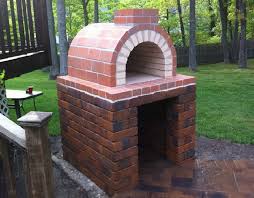 build an outdoor brick pizza oven