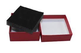 custom jewelry packaging box with black