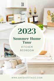 summer home decor refresh your kitchen