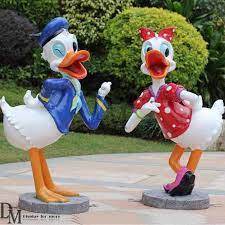Fiberglass Donald Duck Garden Statue