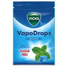 vicks vapodrops sugar free menthol