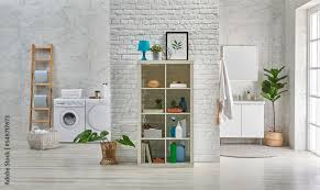 White Bathroom Ceramic Wall Interior