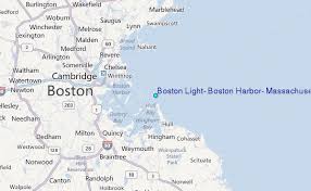 Boston Light Boston Harbor Massachusetts Tide Station