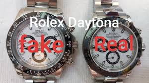 In addition, rolex doesn't offer the daytona with a transparent caseback. Rolex Daytona Real And Fake Youtube