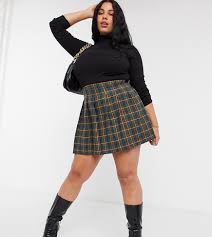 Choose from contactless same day delivery, drive up and more. Shop Women Skirts Green Plus Size Curvy Pleated