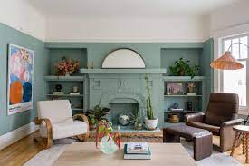 10 Painted Brick Fireplace Ideas That