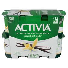 activia probiotic yogurt vanilla