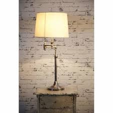 Swing Arm Table Lamp Base 2 Finishes