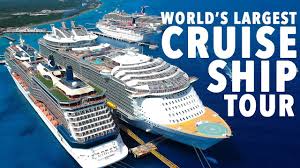 world s largest cruise ship tour