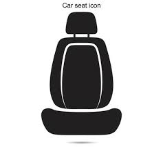 Car Seat Cover Vector Art Icons And
