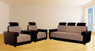 brown designer sofa set 3 1 1 for home