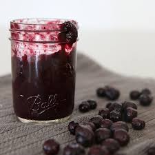delicious homemade blueberry jam
