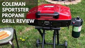 coleman sportster propane grill review