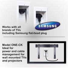 amazing cord hider for wall mounted tv
