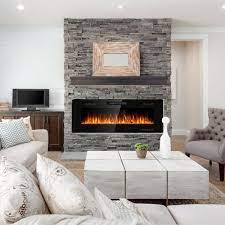 Electric Fireplace With Timer