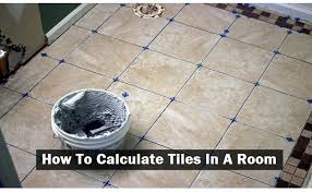 how to calculate number of tiles in a room