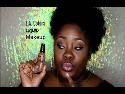 l a colors liquid makeup foundation