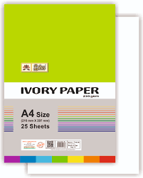 Ivory Sheets A4 Pack Of 25 Sb11201737 Rs95 00 Online