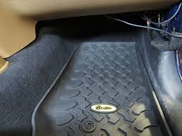 bestop custom auto floor liners front