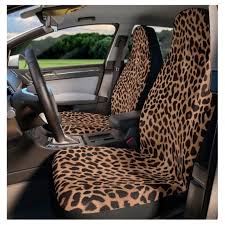 Leopard Print Car Seat Covers 70s Seat