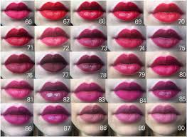 This Epic Chart Of 97 Lipsticks Will Make Finding Your New