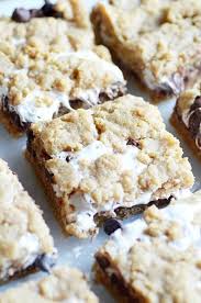 s mores cookie bars recipe something