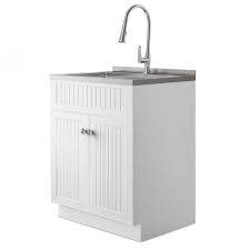 Laundry Sink With Cabinet Faucet