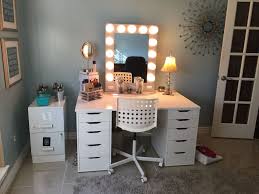 Choose from contactless same day delivery, drive up and more. Hollywood Mirror And Ikea Desk Top And Storage Units For Makeup Ikea Desk Top Ikea Desk Beauty Room