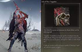 How to obtain Seppuku in Elden Ring, the Ash of War that grants weapons  Blood Affinity on use