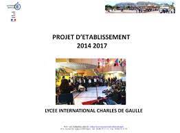 Projet d'établissement - Lycée International Charles de Gaulle - Dijon