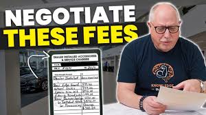 car dealer fees you should never pay