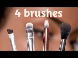 brushes you need for eye makeup