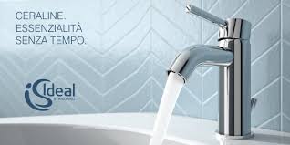 Le rubinetterie bagno si distinguono per la perfezione delle forme, la qualità dei. Miscelatore Ideal Standard Ceraline In Offerta Termoidraulica Coico Roma
