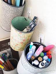 Easy Recycled Hanging Pencil And Pen
