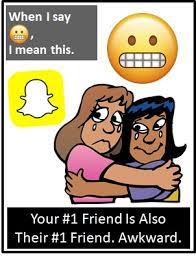grimacing face emoji mean on snapchat