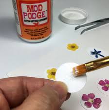 pressed real flower resin tutorial part