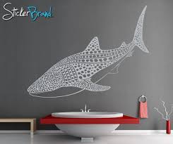 Large Whale Shark Wall Decal Sticker