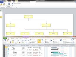 Generate A Visio Wbs Diagram From A Project File Or A Project