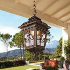 waterproof outdoor hanging lamp for