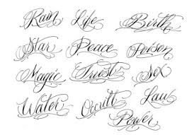 Generate tattoo lettering designs by entering text, selecting the font, size and style. Tattoo Font Creator Free Online