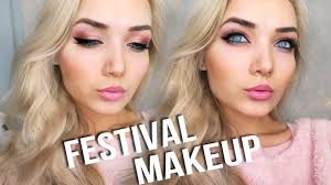 festival makeup tutorial outfit ad
