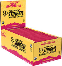 honey stinger organic energy chews