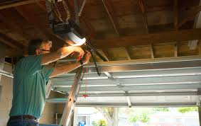 how to use garage door lubricant to