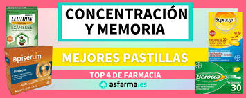 mejores pastillas para la memoria y