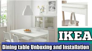 how to emble ikea dining table