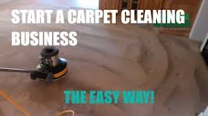 start a carpet cleaning business with