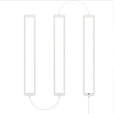 Under cabinet kitchen lighting project. Artika Stream Under Cabinet Light Pack 3 White Amazon Com